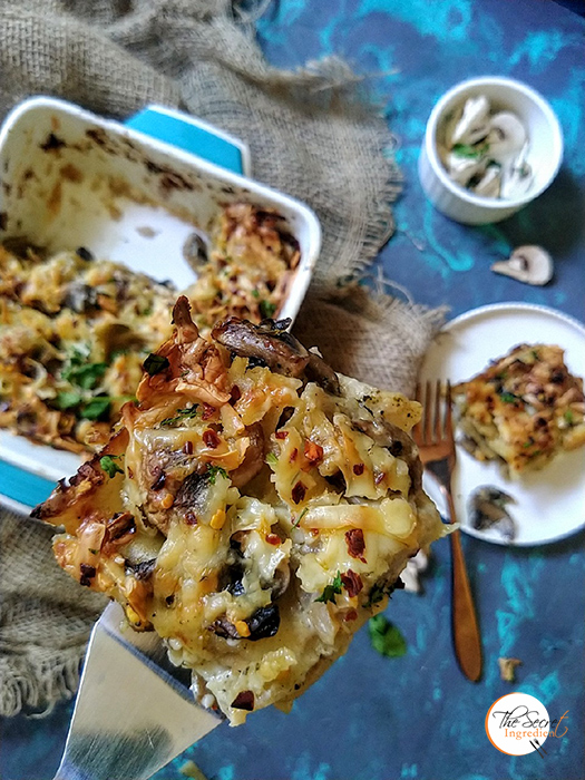 Vegetarian Mushroom Lasagna