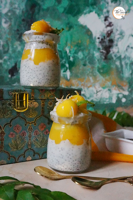 Mango Coconut Chia Pudding