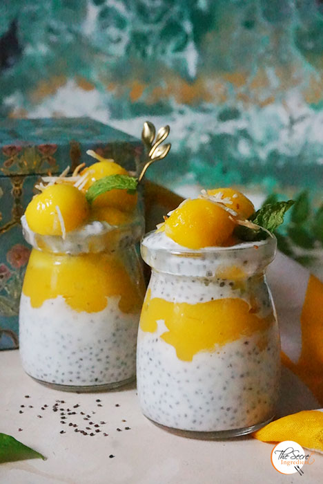 Coconut Mango Chia Pudding