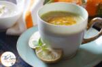 Cream of Asparagus Soup | Vegetarian Asparagus Soup with Lemon Cream & Chilli Oil
