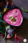 Chukandar ka Raita | Beetroot Yogurt Dip for Summers