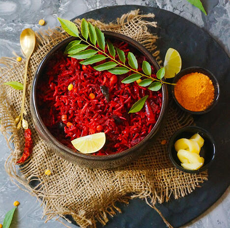 Beetroot Rice