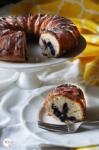 Blueberry Cream Cheese Pound Cake