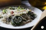 Wild Fiddlehead Fern & Angel Hair Pasta | Pahadi Lingda with Garlic and Herb Pasta