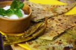 Matar Ka Parantha | Indian Stuffed Flat Bread with Peas