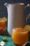 Peach Lemonade | Fresh Peaches & Lime Drink