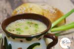 Potage Parmentier | Classic French Potato Leek Soup | Potato Green Onion Soup