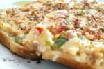 Rava Pizza Bread | Sooji Toast | Quick Semolina Yogurt Pizza