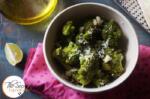 Roasted Broccoli with Garlic and Lemon | Healthy Broccoli Florets with Garlic and Red Pepper