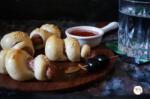 Sausage Pigs in a Blanket with Pizza Dough |  Pigs in a Blanket, Easy 2-Ingredient Recipe