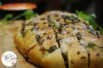 Stuffed Mushroom Cheesy Crack Bread | Cheesy Mushroom Pull Apart Bread