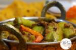 Bharwan Touri | Stuffed Smooth Gourd | Stuffed Turai with Pyaaz