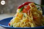 ส้มตำ | Thai Som Tum | Thai Green Papaya Salad Recipe