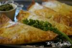 Aloo Patty | Phyllo Triangles Stuffed with Potatoes | Stuffed Phyllo Pastries