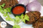 Veg Shami Kabab | Vegetarian Kebabs with Black Bengal Gram | Kaala Channa Kabobs