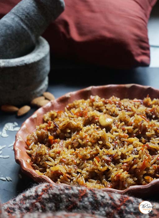 Gurr Gajar Ke Meethey Chawal | Sweet Jaggery Carrot Rice Pudding « The ...
